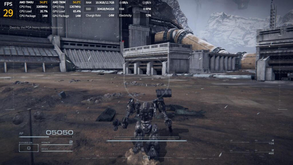 AYANEO AIR 1S Review - An Amazing Windows Handheld With the Best Screen in a Handheld 23 ArmoredCore6AIR1S1