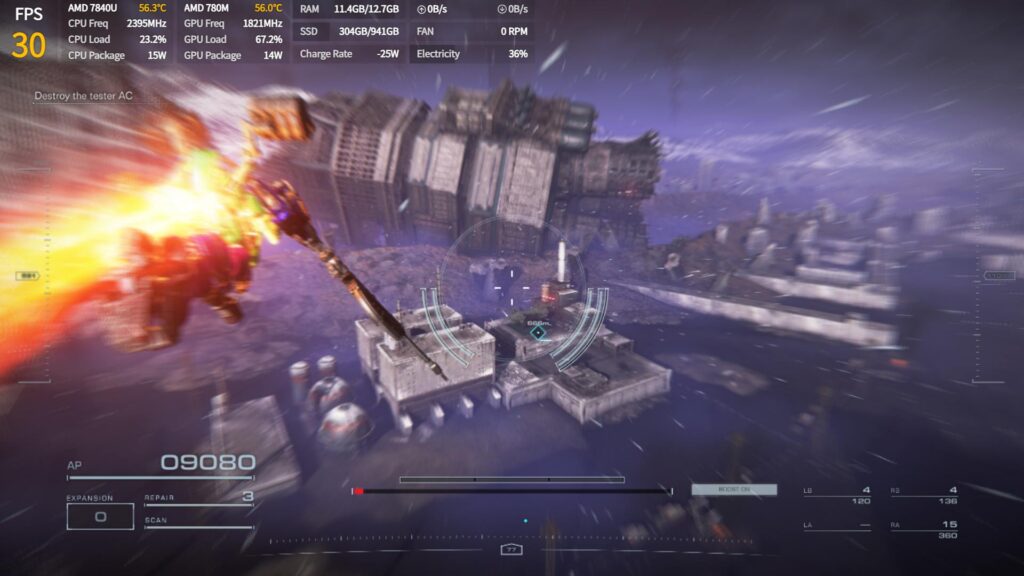 AYANEO AIR 1S Review - An Amazing Windows Handheld With the Best Screen in a Handheld 26 ArmoredCore6AIR1S3