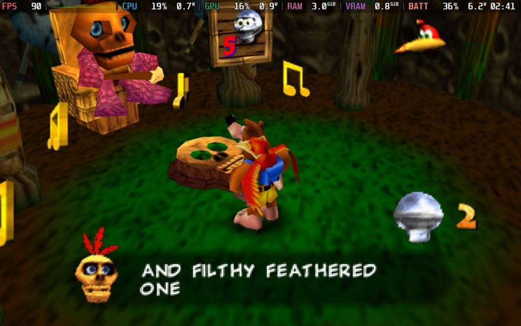 BanjoKazooiePCPortSteamDeck 1