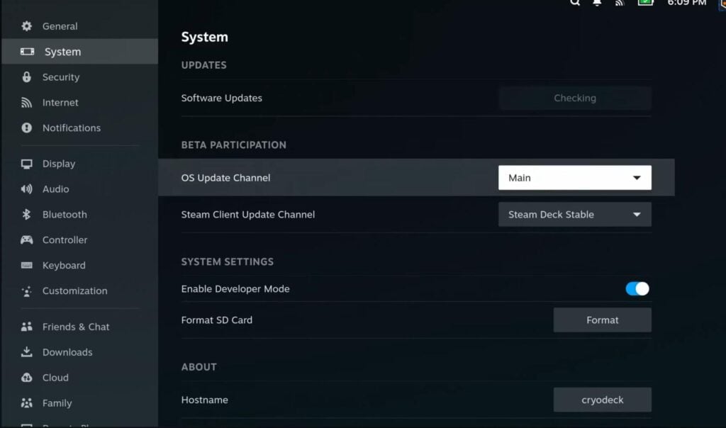 Cryobyte33: FIX Wi-Fi On Your Steam Deck OLED in Less Than 10 Minutes! 1 MainBetaBranchSteamDeckOLED