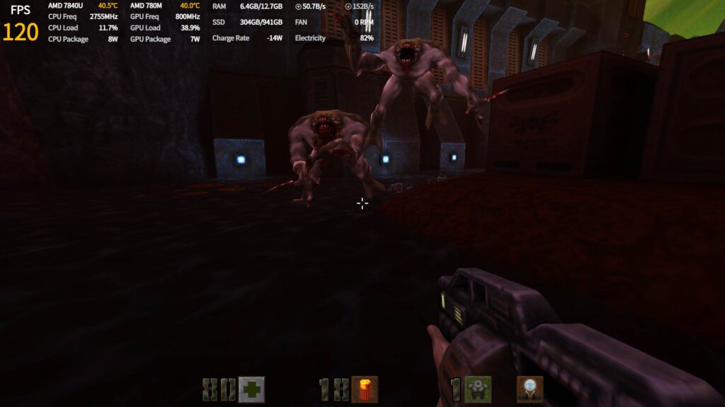 AYANEO AIR 1S Review - An Amazing Windows Handheld With the Best Screen in a Handheld 33 Quake21S1