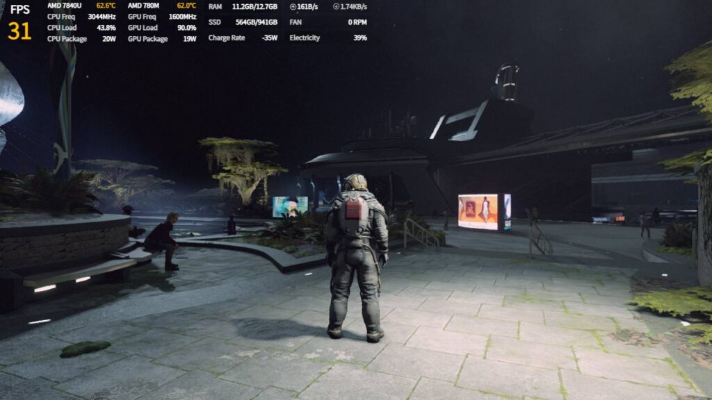 AYANEO AIR 1S Review - An Amazing Windows Handheld With the Best Screen in a Handheld 17 StarfieldAIR1S6