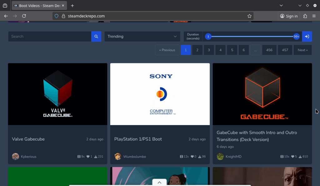 SteamDeckRepoWebsite