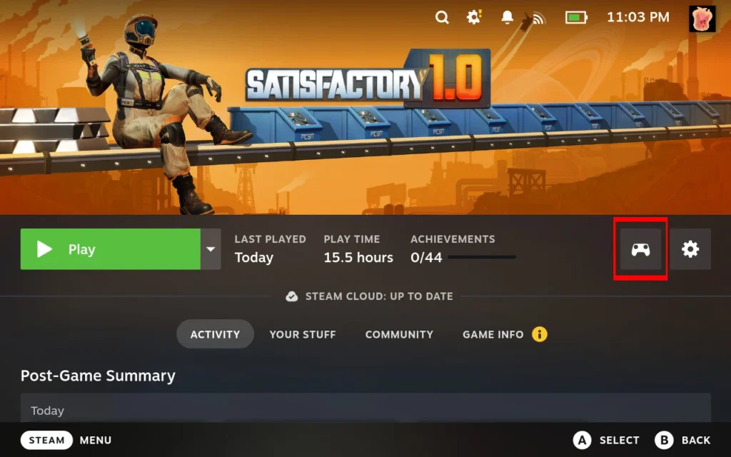 SatisfactoryGameDetailsPageController